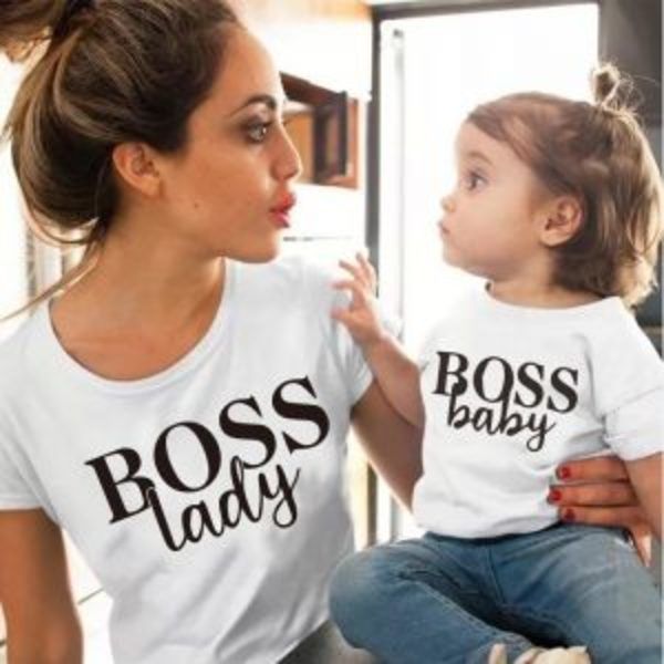 טישרט תואם BABY/LADY BOSS