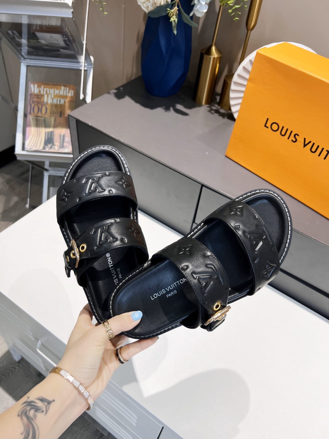 Bom Dia Mules - For Sale on 1stDibs  louis vuitton bom dia mule, louis  vuitton bom dia flat mule, louis vuitton bom dia mule on feet