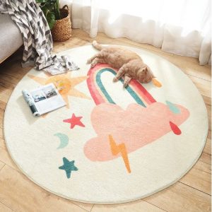 שטיחים עגולים לחדרי ילדים