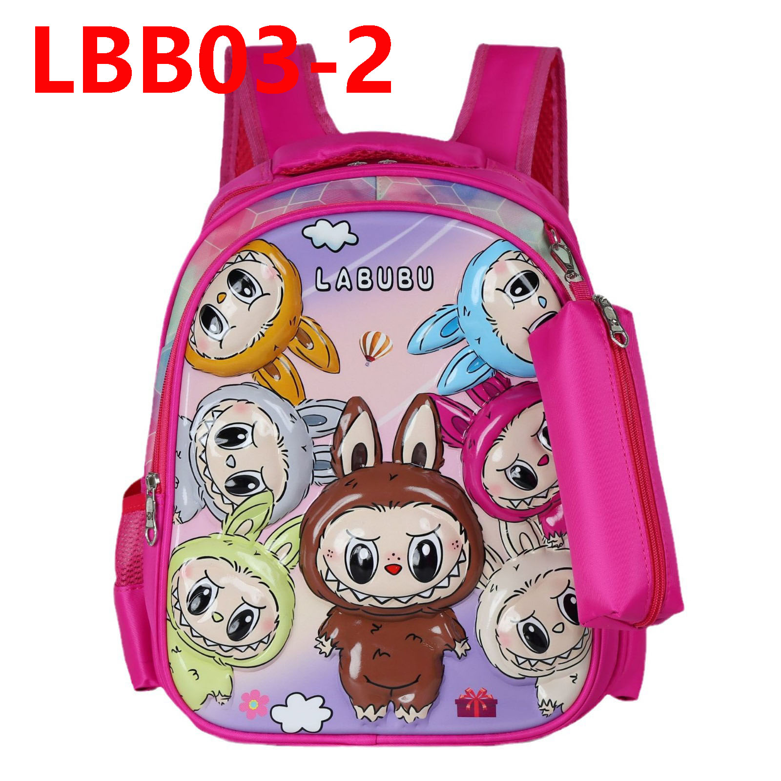 תיק גב לגן לבובו Labubu – תמונה 4