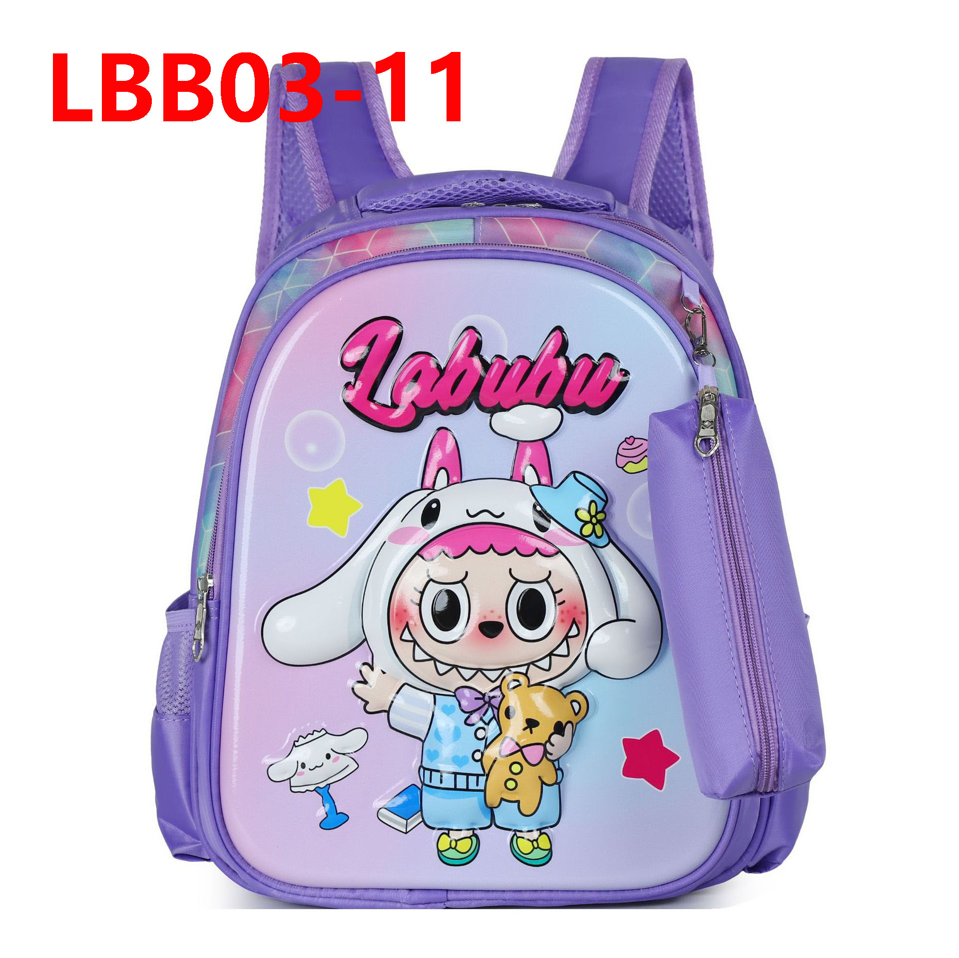 תיק גב לגן לבובו Labubu – תמונה 13
