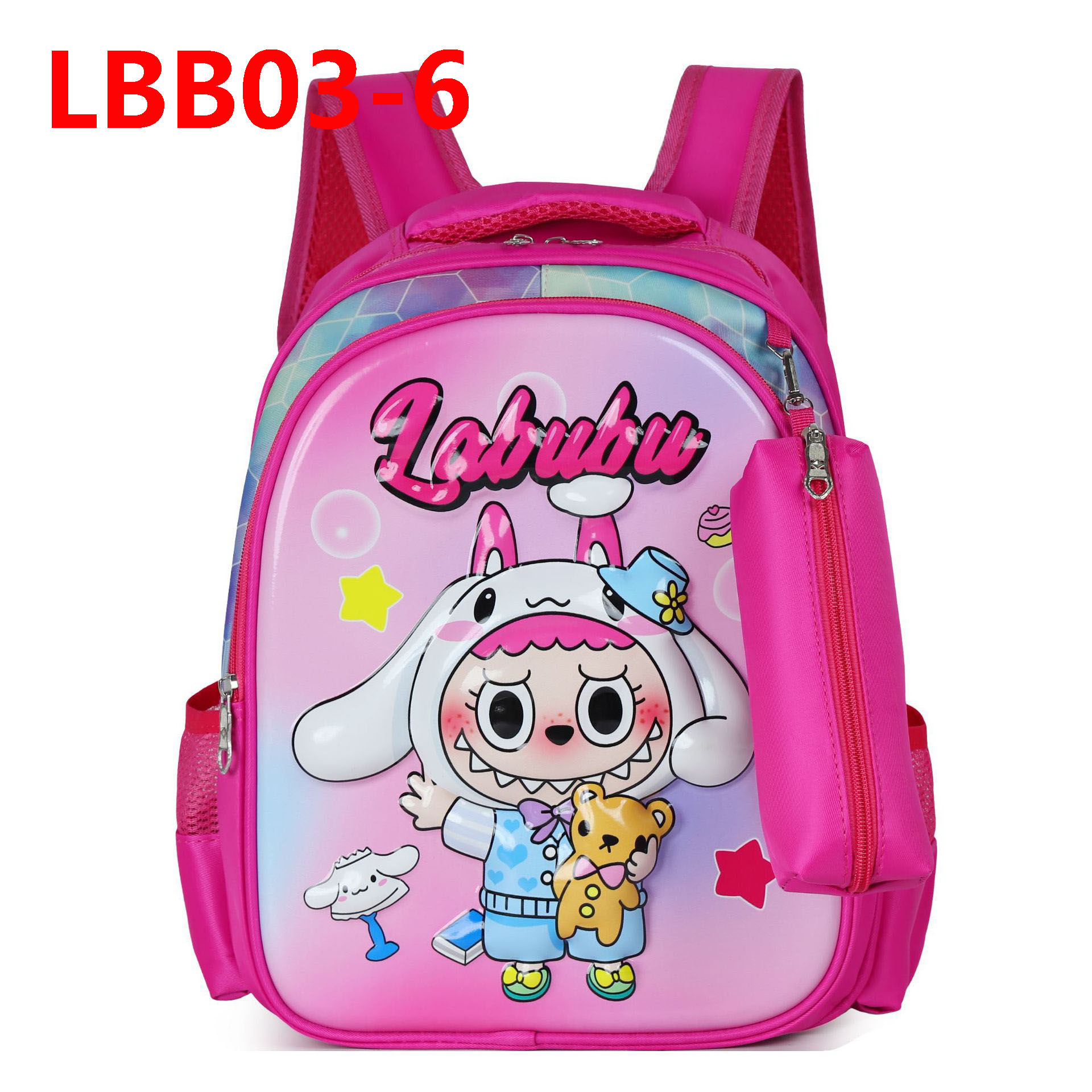 תיק גב לגן לבובו Labubu – תמונה 8