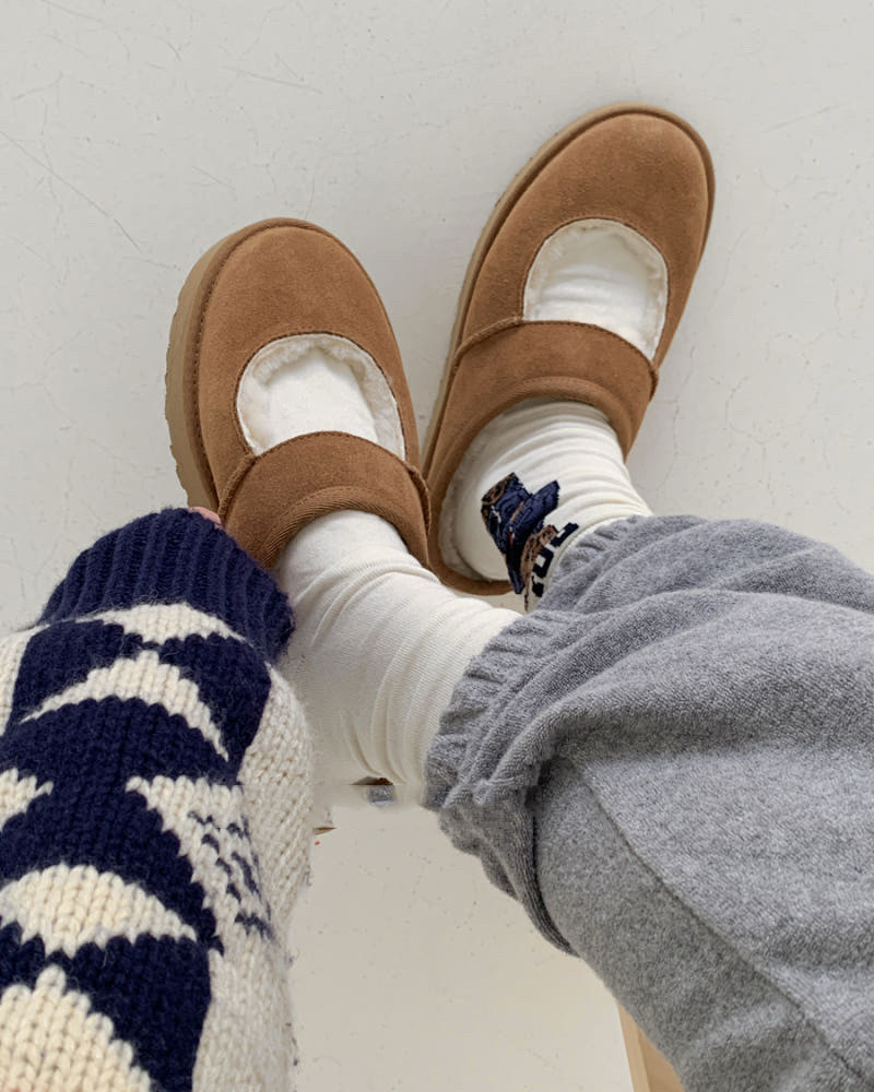 נעלי בובה ugg