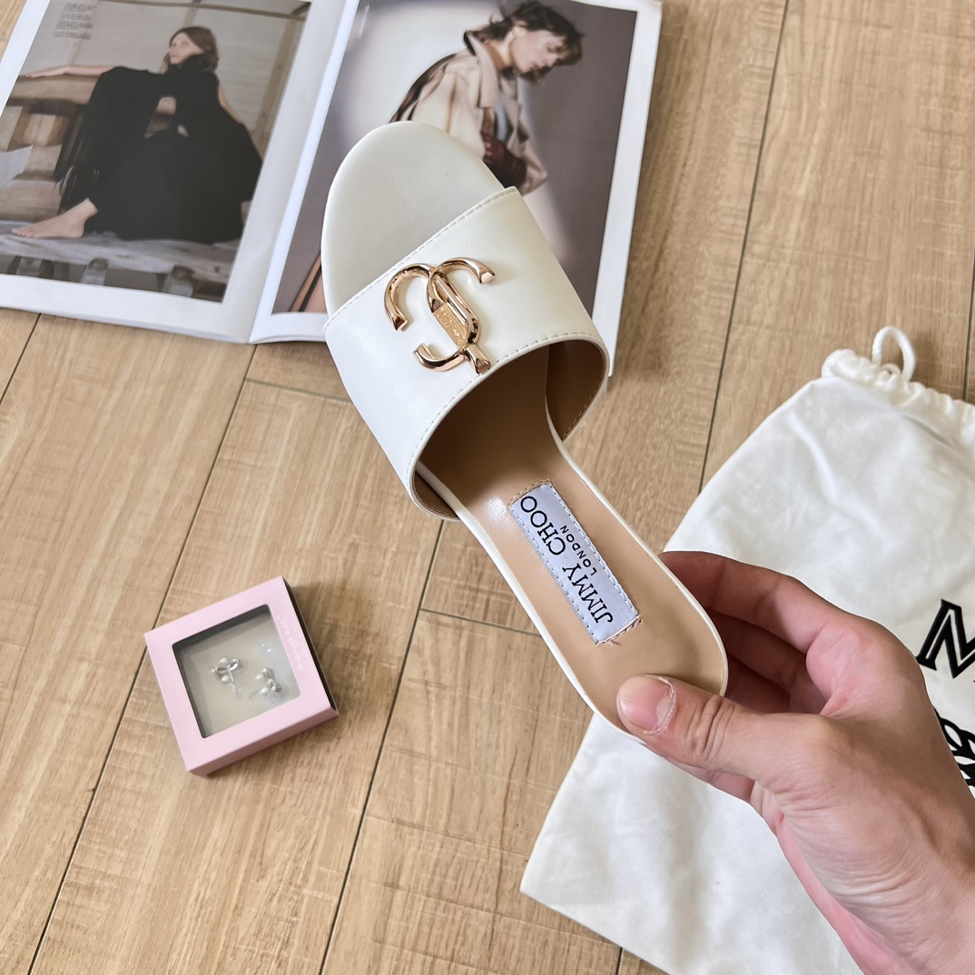 כפכפים עקב jimmy choo – תמונה 7