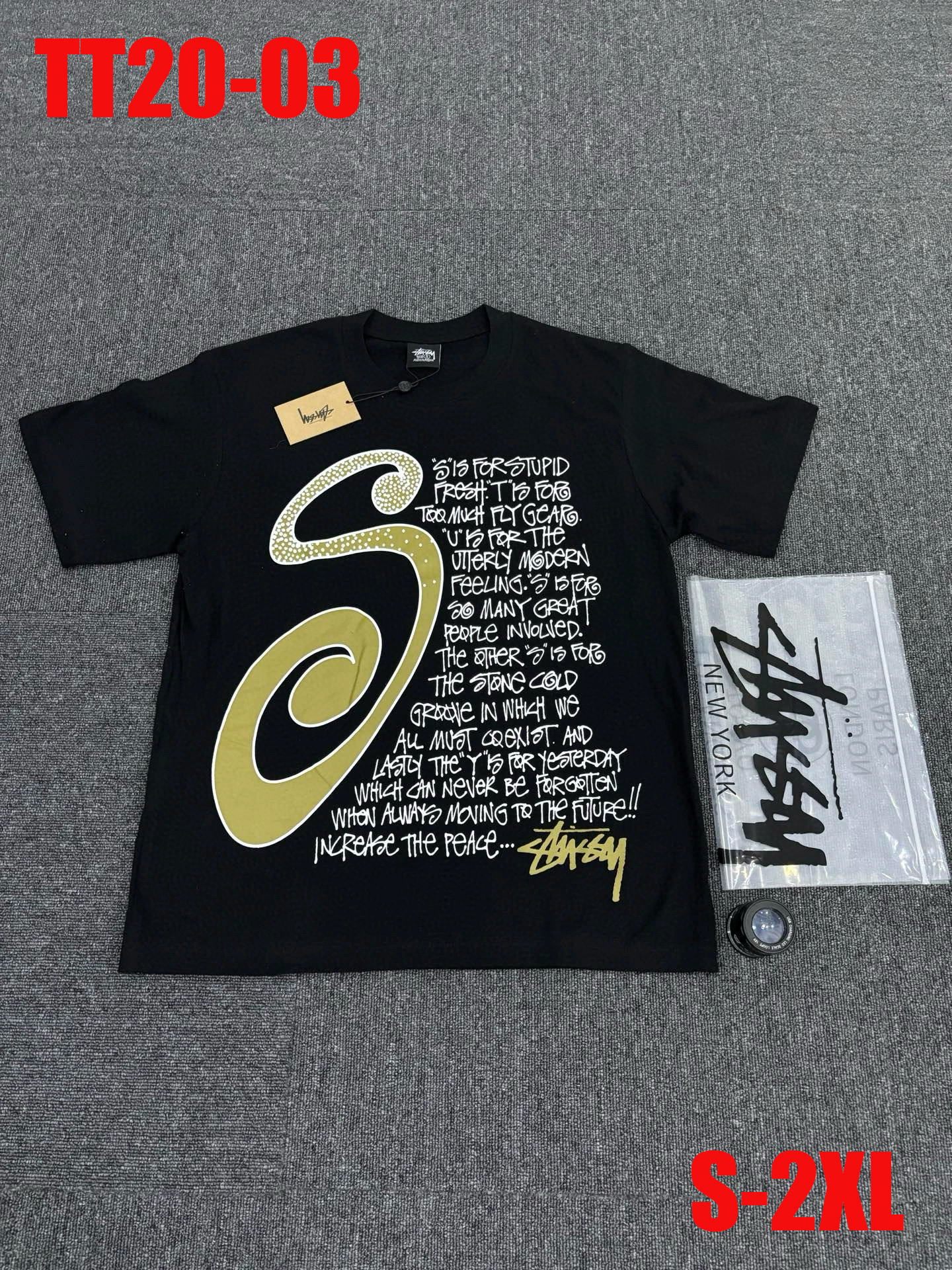טישרט stussy לו ולך – תמונה 5