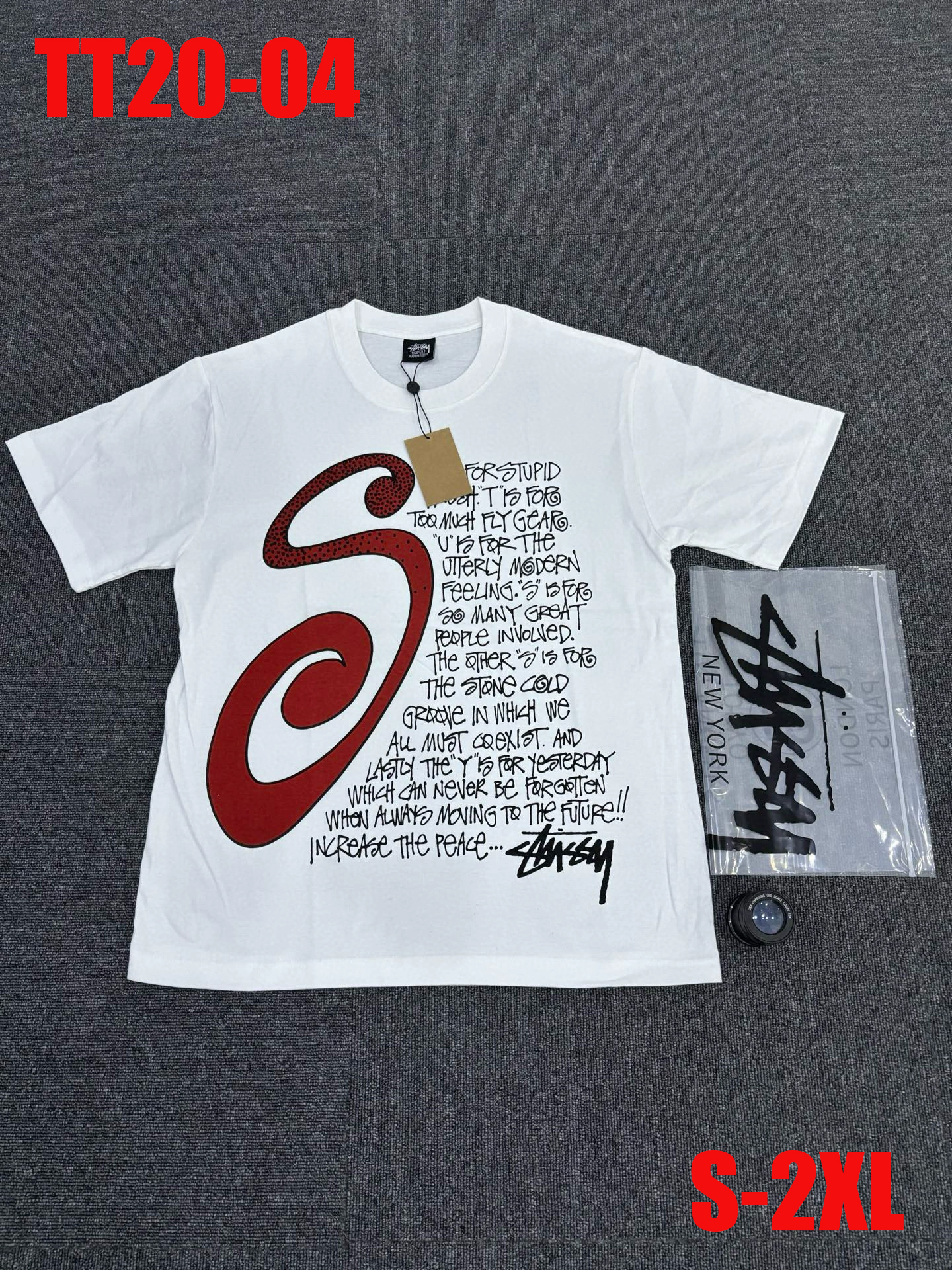 טישרט stussy לו ולך – תמונה 6