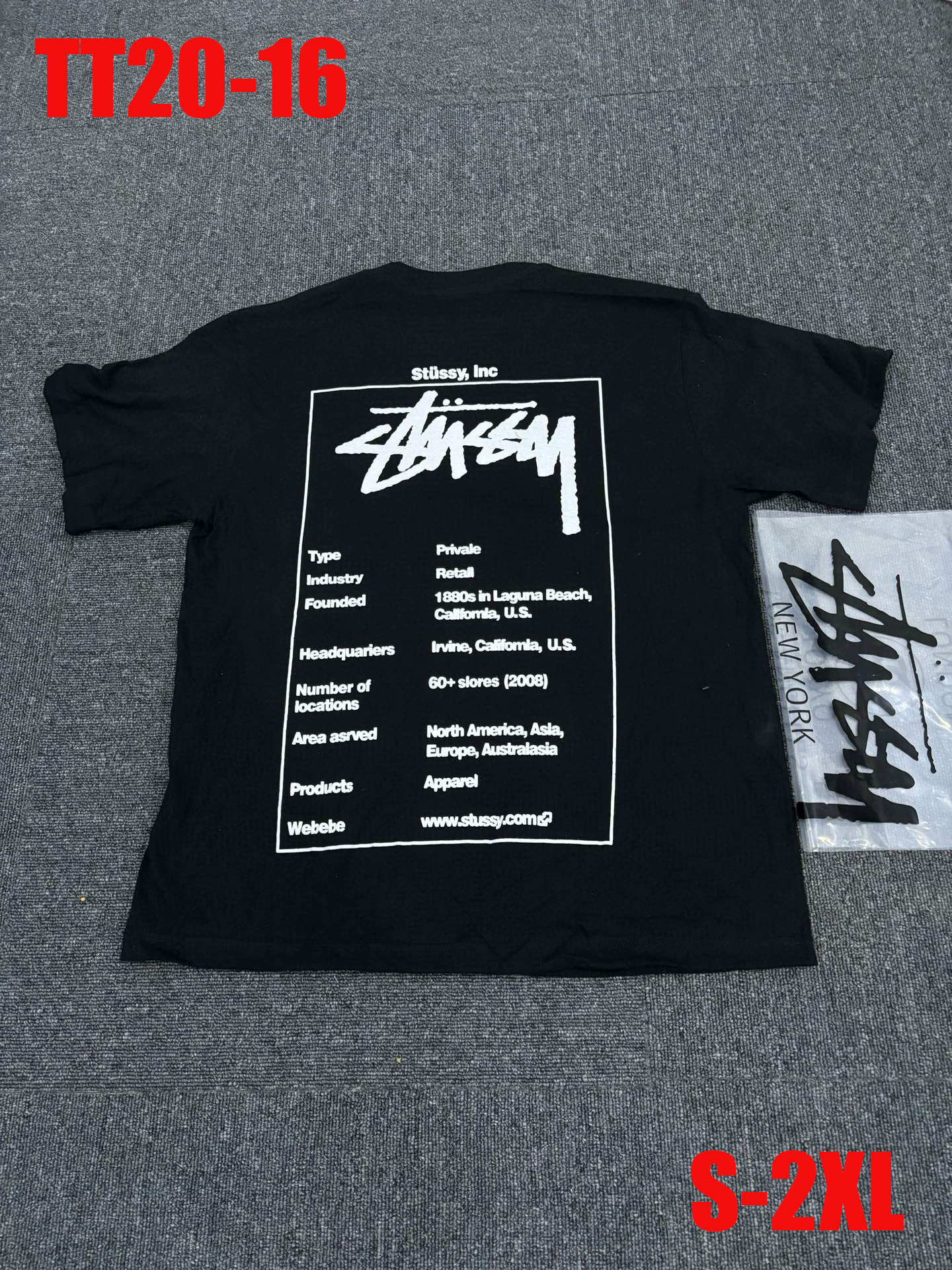 טישרט stussy לו ולך – תמונה 18