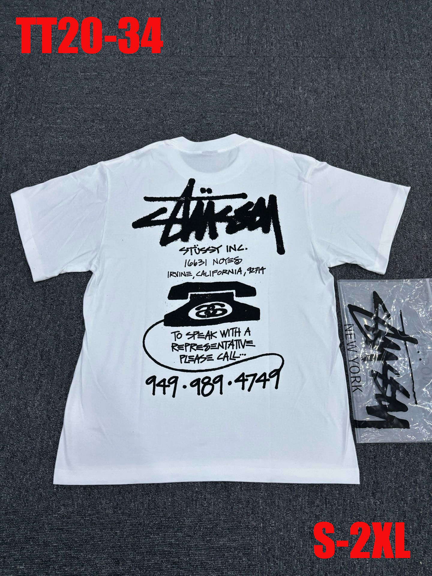 טישרט stussy לו ולך – תמונה 36
