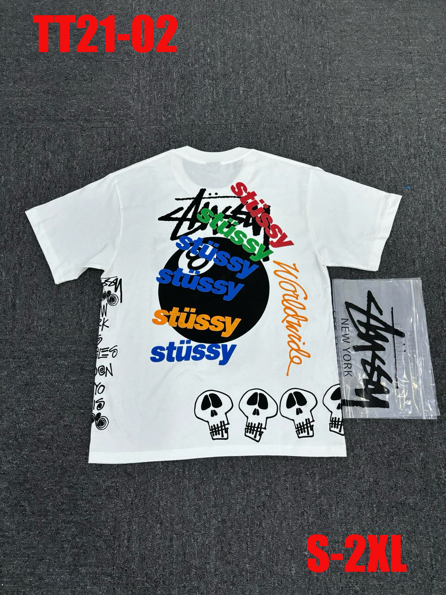 טישירט stussy לו ולך – תמונה 4