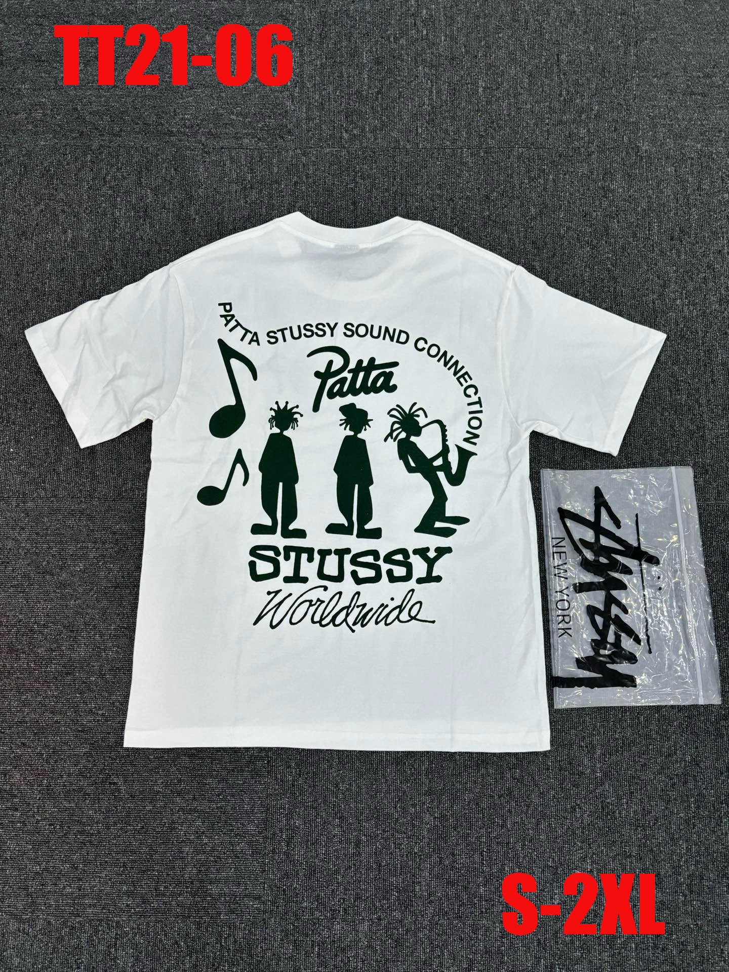 טישירט stussy לו ולך – תמונה 8