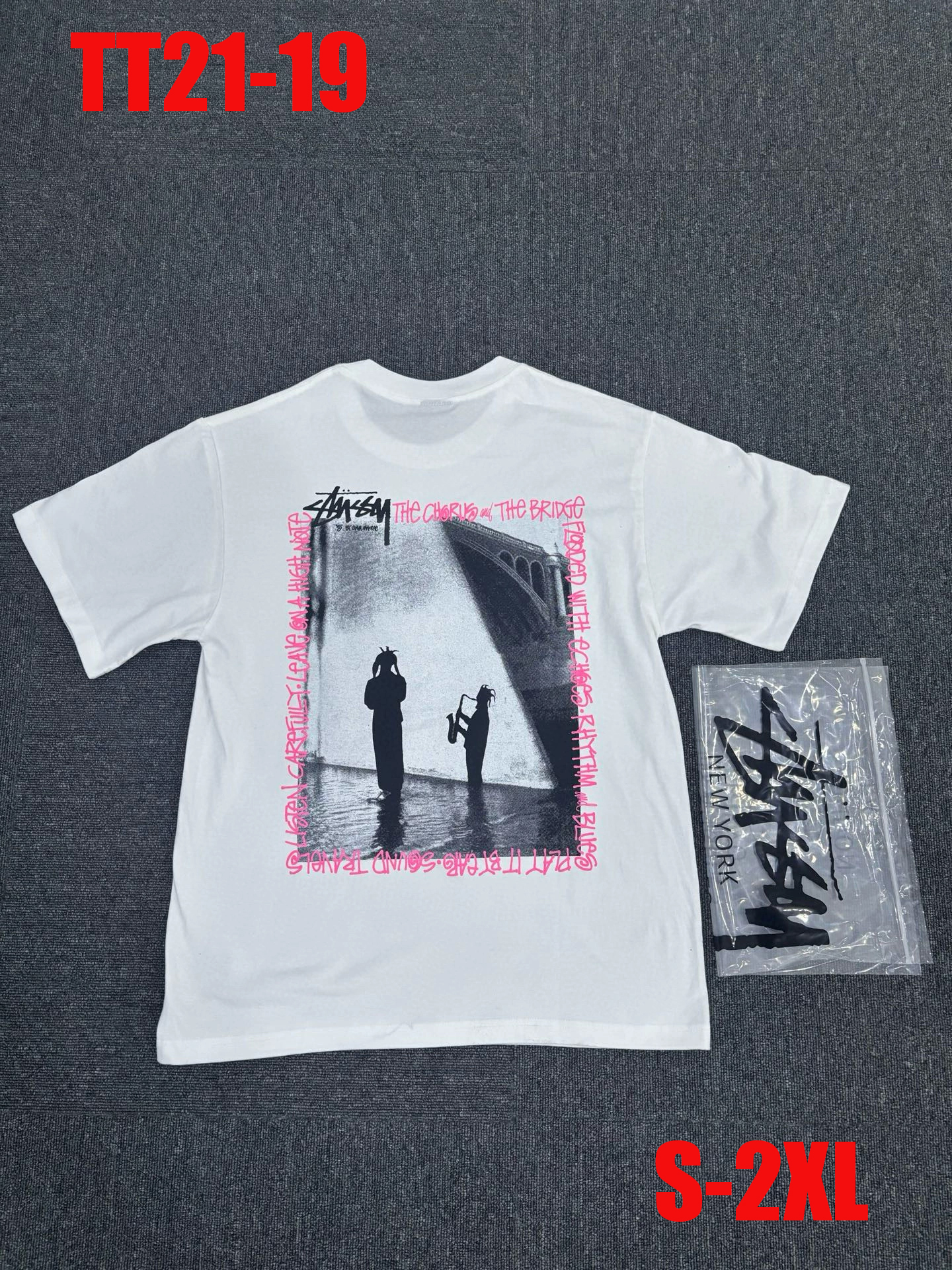 טישירט stussy לו ולך – תמונה 19