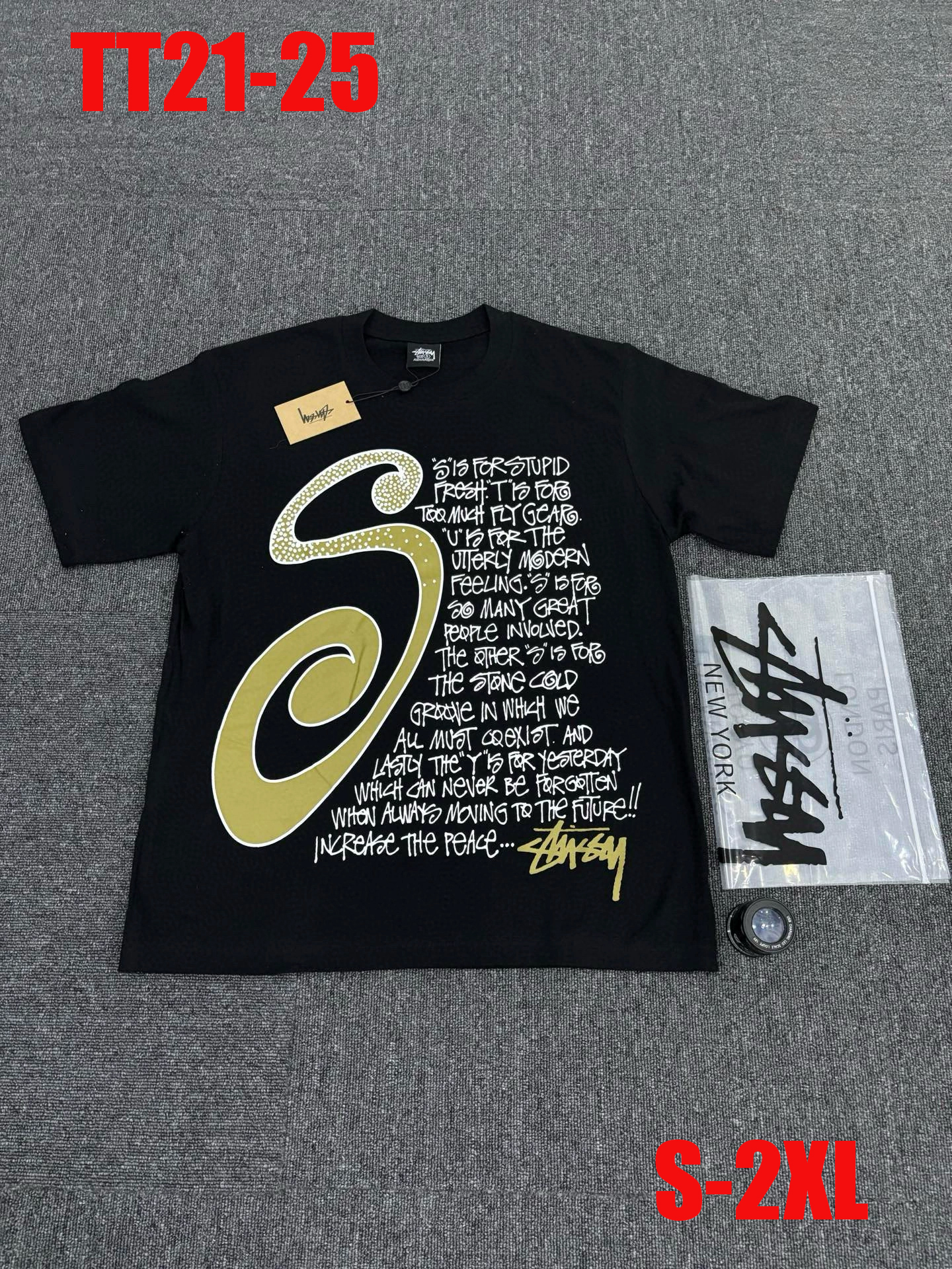טישירט stussy לו ולך – תמונה 25