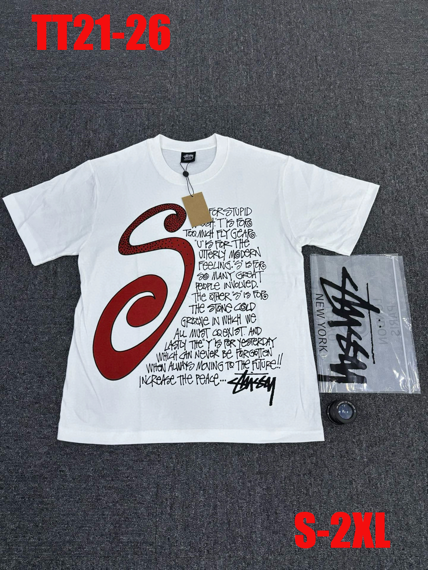 טישירט stussy לו ולך – תמונה 26
