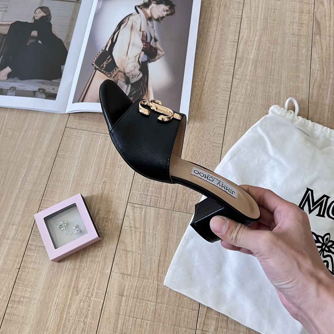כפכפים עקב jimmy choo – תמונה 8